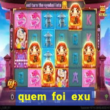 quem foi exu caveira em vida